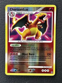 Pokemon TCG Charizard Secret Wonders 3/132 Reverse Holo LP - Image 1