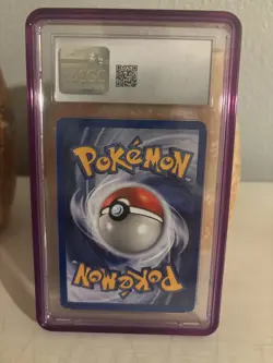 Pokemon Mewtwo 2000 Base Set 10/130 CGC 9 with guard - Image 2
