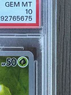 Pokemon TCG Caterpie Scarlet & Violet 151 PSA 10 Enlgish - Image 2