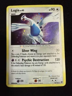 Lugia 14/132 Holo Rare HOLO BLEED Secret Wonders Pokemon Card - Image 4