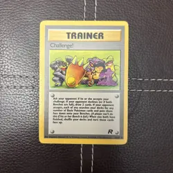 Pokemon TCG - Challenge! - 74/82 - Team Rocket - NM Unlimited Uncommon (2000) - Image 1