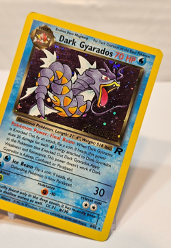 Dark Gyarados 8/82 Holo Rare Unlimited PRERELEASE Team Rocket Pokemon 1261 - Image 4