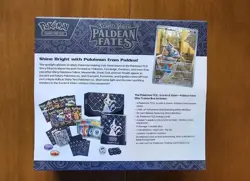 Pokemon Paldean Fates ETB Elite Trainer Box Factory Sealed 2024 Scarlet & Violet 820650856181 - Image 2