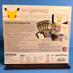 Pokemon Celebrations 2021 25th Anniversary Elite Trainer Box ETB Factory Sealed - Image 2