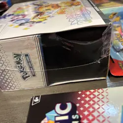 Pokemon Prismatic Evolutions Lot - Binder Box, Sticker Collec., ETB, Poster Col. - Image 4