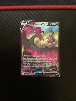 Pokemon SWSH10: Astral Radiance Trainer Gallery Galarian Moltres V TG20/TG30 NM - Image 1