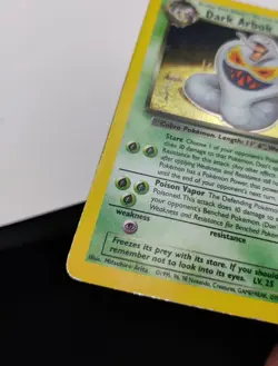Pokemon Vintage EN Dark Arbok Team Rocket Set Holo Rare #002/082 MP-HP (Holo Swi - Image 2