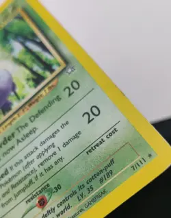 Pokemon Vintage EN Jumpluff Neo Genesis Holo Rare #007/111 MP-HP - Image 5