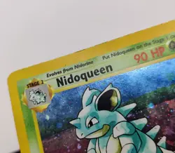 Pokemon Vintage EN Nidoqueen Jungle Set Holo Rare #012/130 MP - Image 2