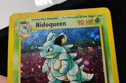 Pokemon Vintage EN Nidoqueen Jungle Set Holo Rare #012/130 MP - Image 4