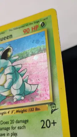 Pokemon Vintage EN Nidoqueen Jungle Set Holo Rare #012/130 MP - Image 5