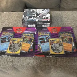 2 Pokemon Black Bolt & White Flare Booster Bundle Lot + 2 TR 2 pack blisters - Image 1