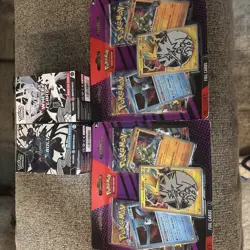 2 Pokemon Black Bolt & White Flare Booster Bundle Lot + 2 TR 2 pack blisters - Image 2