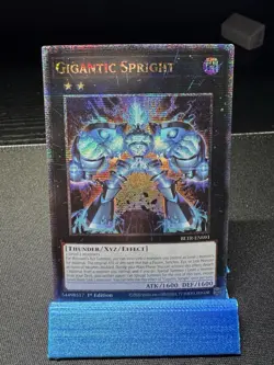 Yugioh Gigantic Spright BLTR-EN091 Quarter Century Rare 1st Ed NM - Image 2