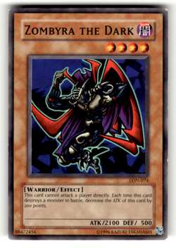 Zombyra the Dark LON-074 Unlimited Common Labyrinth of Nightmare LP - Image 1