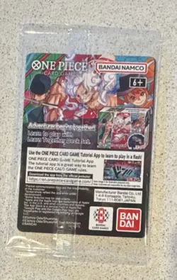 Bandai Namco Monkey.D.Luffy Promo Holo US Voyage Character Card One Piece CCG - Image 2