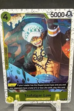 Trafalgar Law - P-088 (Pirate Foil) P-088 Premium Booster -The Best Vol. 2 Foil - Image 1