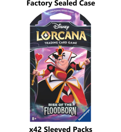 Disney Lorcana TCG: Rise of the Floodborn Factory Sleeved Booster Case x42 packs - Image 1