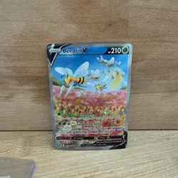 Pokemon Beedrill v Alt Art 161/189 Astral Radiance Card Mint Condition - Image 1