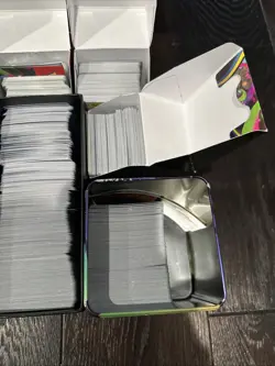 Huge Pokemon Card Lot! Full ETB of Holos/Reverse Holos! READ Description!! - Image 5