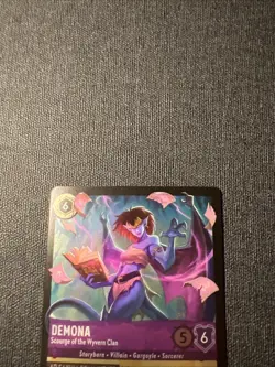 Disney Lorcana TCG Demona-Scourge of the Wyvern Clan Regular Character Card - Image 2