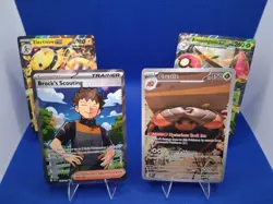 Pokemon cards 4 card lot full-art TCG - Image 1