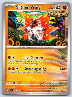 Slither Wing - Shrouded Fable SFA 026/064 Shinji Kanda Pokemon TCG Card NM - Image 1