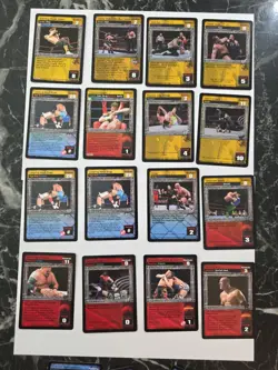 Raw Deal WWE Cards Lot 55 Total - Image 2