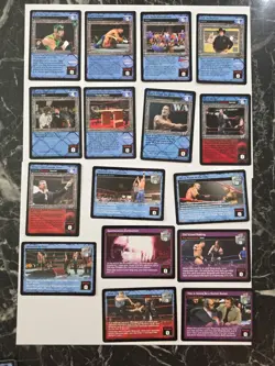 Raw Deal WWE Cards Lot 55 Total - Image 3