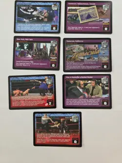 Raw Deal WWE Cards Lot 55 Total - Image 4