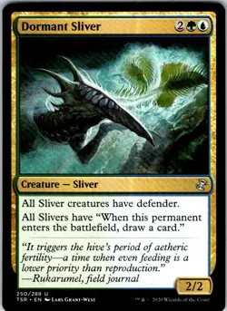 Magic | TSR | Dormant Sliver | 250 | Normal | NM - Image 1
