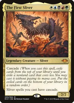 MTG - The First Sliver - M/NM - Modern Horizons - Magic The Gathering - Image 1
