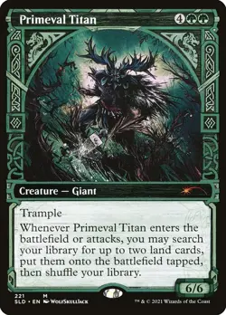 Primeval Titan (221) [Secret Lair Drop Series] Foil Near Mint - Image 1