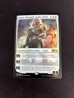 Ajani, Strength of the Pride Core Set 2020 Foil LP - Image 1