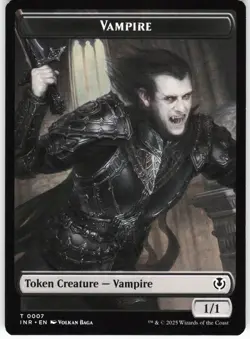Blood Vampire Double-Sided Token #7/#21 MTG Innistrad Remastered NM English - Image 1