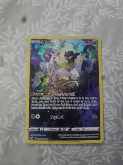Pokemon Mew Ultra Rare Full Art Holo GG10/GG70 Crown Zenith Galarian Gallery - Image 1