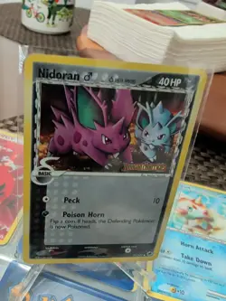 Nidoran M Reverse Holo Stamped 57/101 Dragon Frontiers Pokemon NM - Image 1
