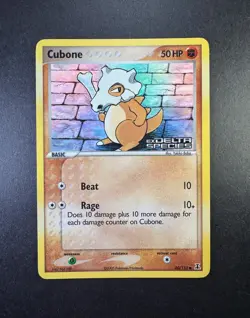 2005 Pokemon Cubone EX Delta Species 60/113 Reverse Holo STAMPED - Image 1