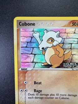 2005 Pokemon Cubone EX Delta Species 60/113 Reverse Holo STAMPED - Image 2