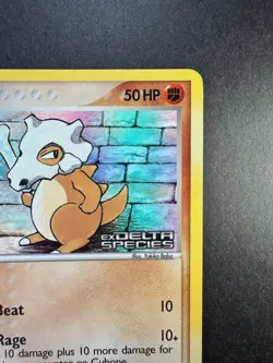 2005 Pokemon Cubone EX Delta Species 60/113 Reverse Holo STAMPED - Image 3
