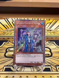 Yugioh Der Magiebuch-Magier der Prophezeiung RA04-EN183 Platinum Secret Rare - Image 1