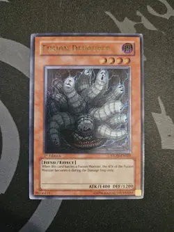 Fusion Devourer (UTR) STON-EN020 Strike of Neos Ultimate Rare 1st Edition LP - Image 1