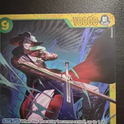 Dracule Mihawk OP14-119 Secret Rare Alt Art One Piece CCG - Image 5