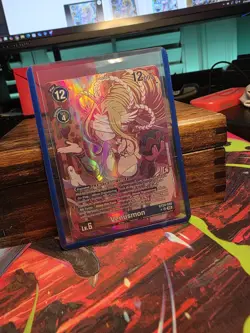 Digimon CCG Venusmon BT24-040 SR Mega 12000 Holo Card - Image 4