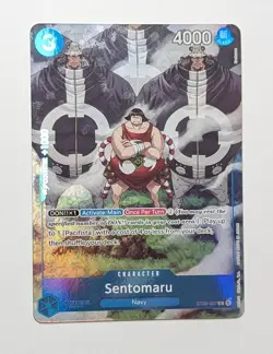 Sentomaru ST03-007 Alt Parallel Holo Foil One Piece TCG Card Game OPCG NM - Image 1