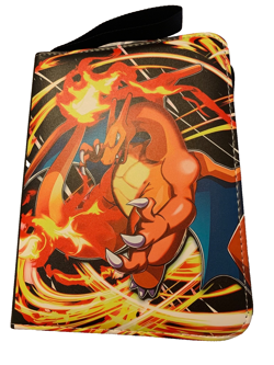 Charizard binder for Pokemon Cards with Sleeves, 4-Pocket 200 Pockets - Image 1