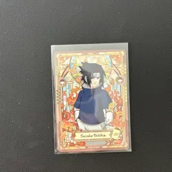 Sasuke Uchiha NARUTO NRSA01-SP-002L5 Naruto Kayou Card - ENGLISH - Heaven Scroll - Image 1