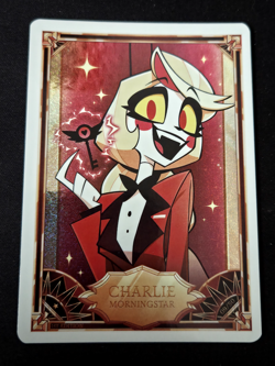 Hazbin Hotel Season 1 1st Edition Card - Charlie Morningstar 09/50 - Foil - Image 1