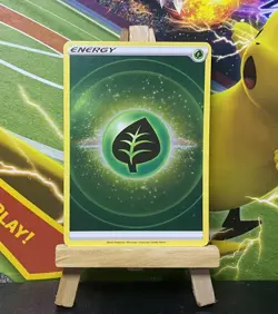 Grass Energy - Reverse Holo - 2022 - Crown Zenith Pokemon Card -LP (Combine P&P) - Image 1