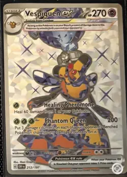 Vespiquen ex 212/197 Hyper Rare Gold - Obsidian Flames Pokemon Card NM - Image 1